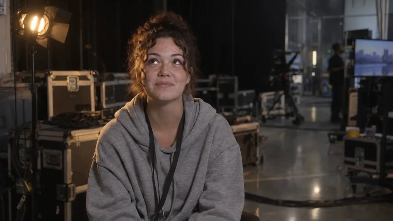 Jess, the runner, in her interview