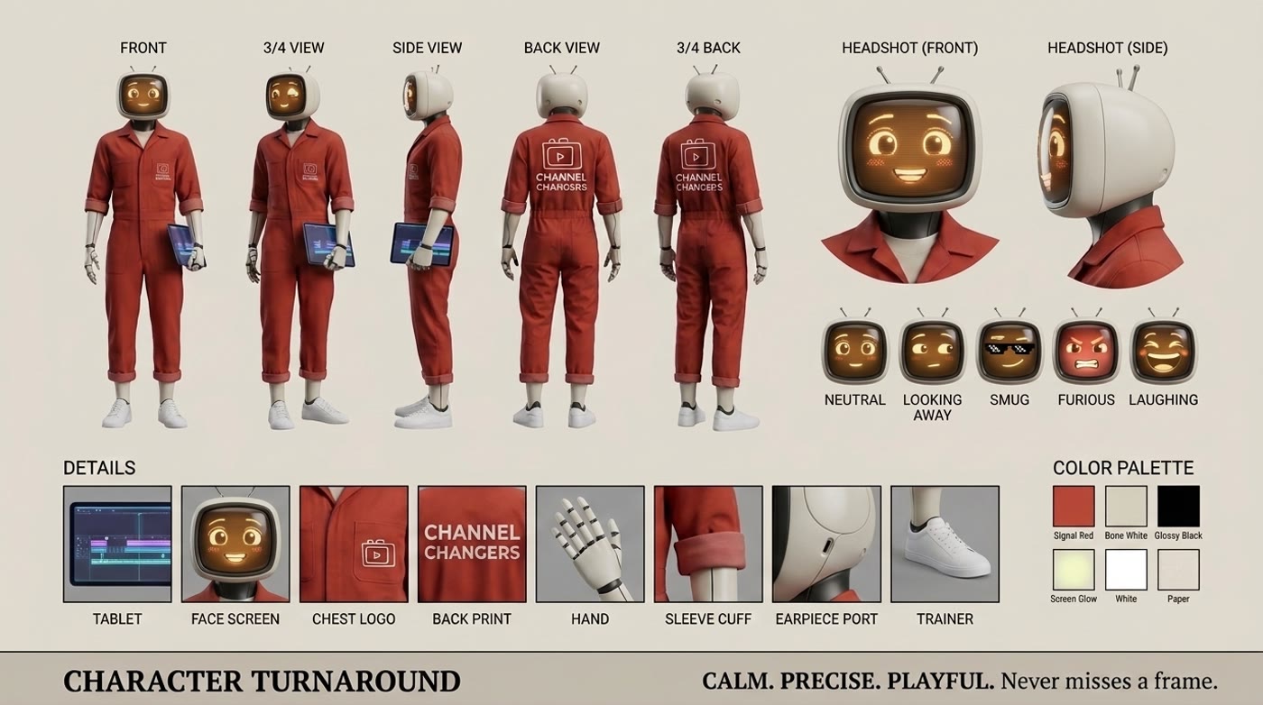 The Machine character turnaround